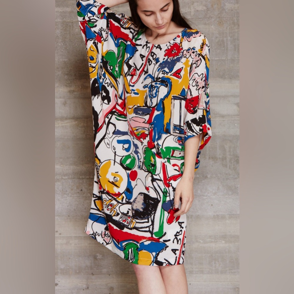 Rachel Comey Multicolor Abstract Blouse